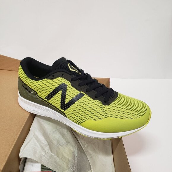 New Balance‎ Men\'s RevLite Men\'s Hanzo Running Shoe in yellow - Size 7.5 WIDE main image 7